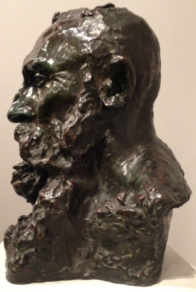 « Buste d’Auguste Rodin » - (de profil et de face) - 1892 – Camille Claudel – Buste en bronze-Musée Rodin